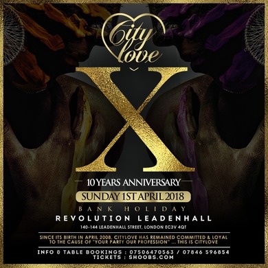 City Love X - 10th Year Anniversary