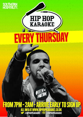 Hip Hop Karaoke @ Queen of Hoxton