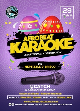AFROBEAT KARAOKE & PARTY ‘EASTER CELEBRATION’