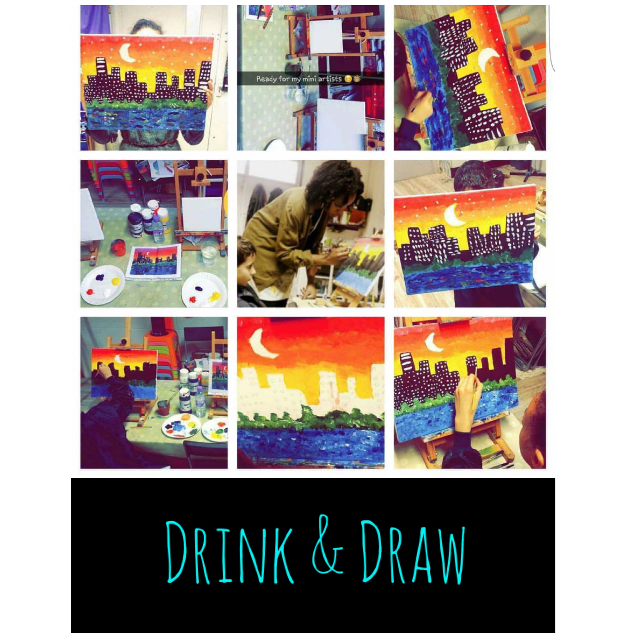 Drink & Draw **bubbly included**