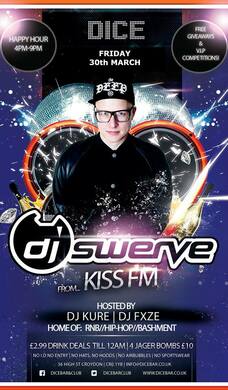 Kiss FM DJ SWERVE