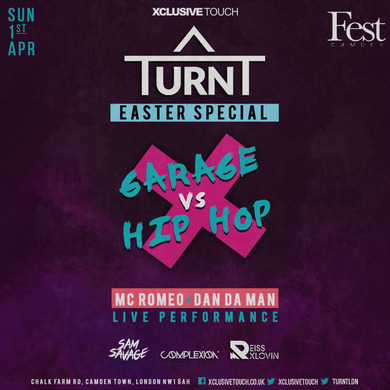 TURNT Easter Sunday Special Garage VS Hip Hop