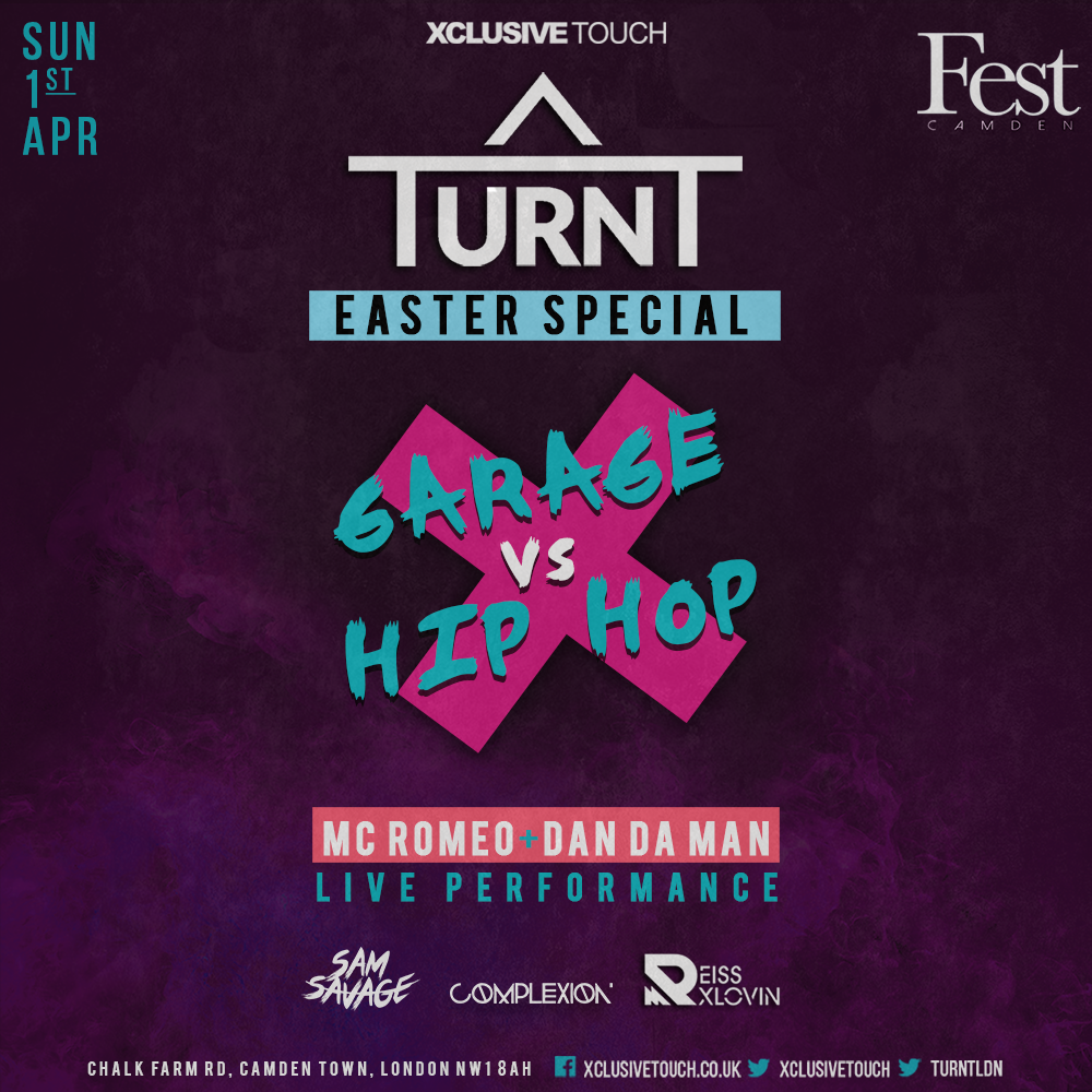 TURNT Easter Sunday Special Garage VS Hip Hop