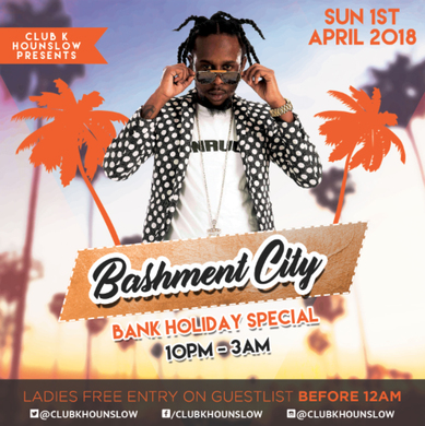 Bashment City - Bank Holiday Special