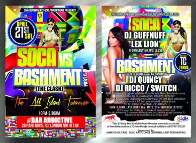 SOCA Vs BASHMENT