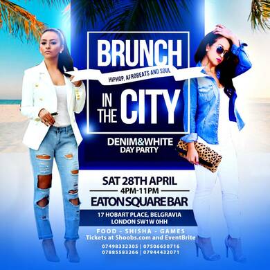 BRUNCH IN THE CITY DENIM & WHITE AFFAIR