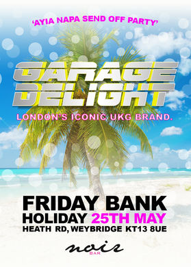 Garage Delight Ayia Napa send off party