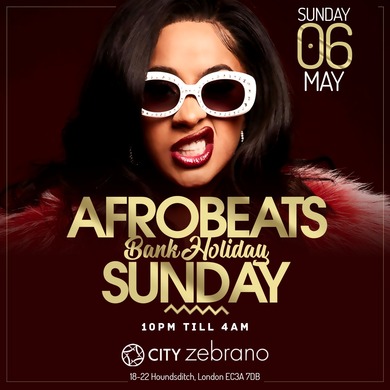 AFROBEATS LONDON - BANK HOLIDAY SPECIAL