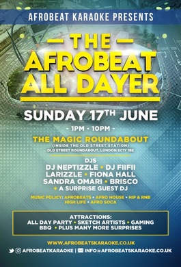 AFROBEAT ALL DAYER 3'