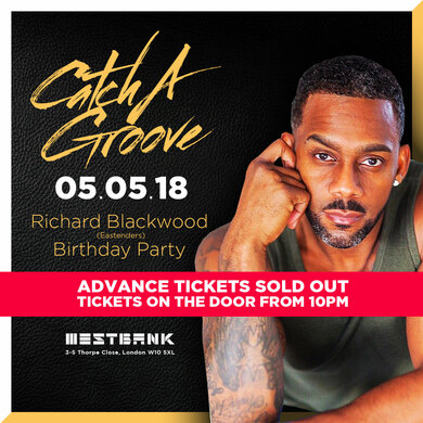 CATCH A GROOVE - SAT 5TH MAY