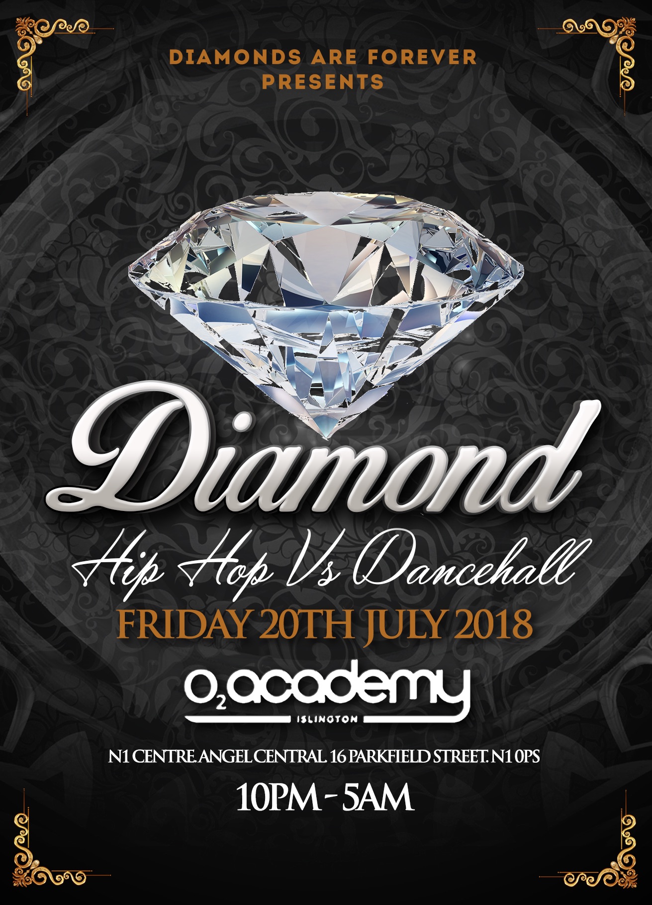 DIAMOND - Hip Hop Vs Dancehall