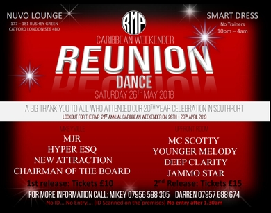 Caribbean Weekender Reunion Party