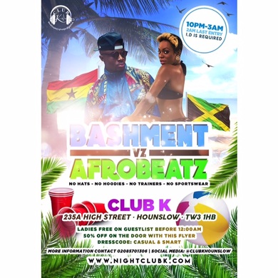 Bashment vs Afrobeatz