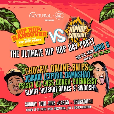 Afro B - Hiphop Hangover Meets Hiphop Cookout