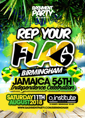 REP YOUR FLAG - BIRMINGHAM - JAMAICA 56TH