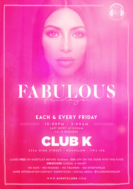 🍾✨Fabulous Friday’s