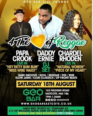 4 THE 💛 OF REGGAE