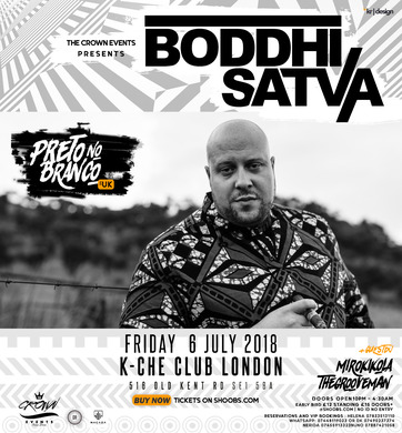 BODDHI SATVA (preto no branco ) in London