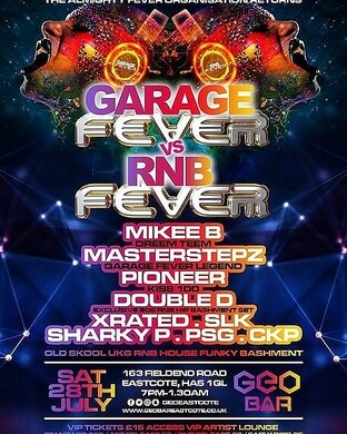 GARAGE FEVER vs RNB FEVER