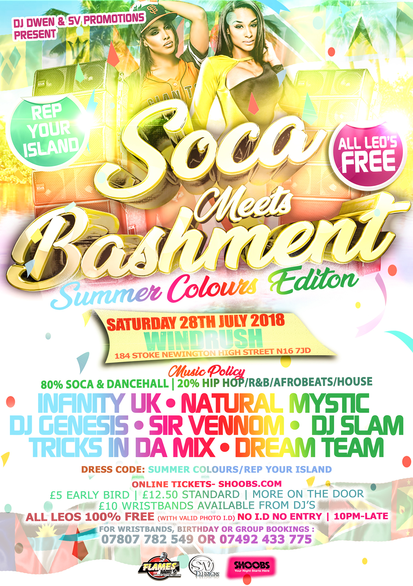 Soca Meets Bashment - Summer Colours Edition
