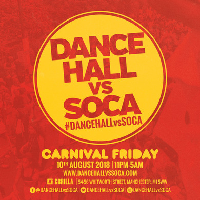 Dancehall vs Soca : Manchester Carnival