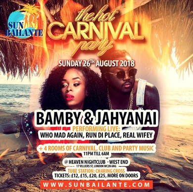 Notting Hill Hot Carnival After Party 2018