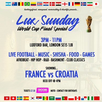 Lux Sundays W.Cup Final Special 15th July