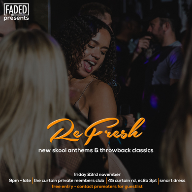 Faded presents Refresh [PRIVATE PARTY]