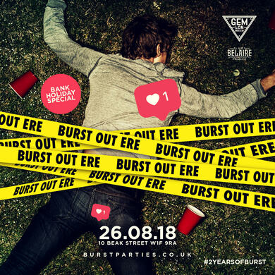 Burst Out Ere: London's Littest RnB Night