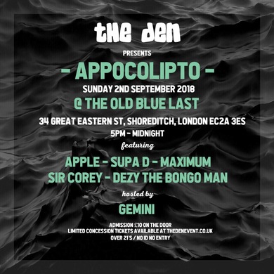 The Den presents Appocolipto