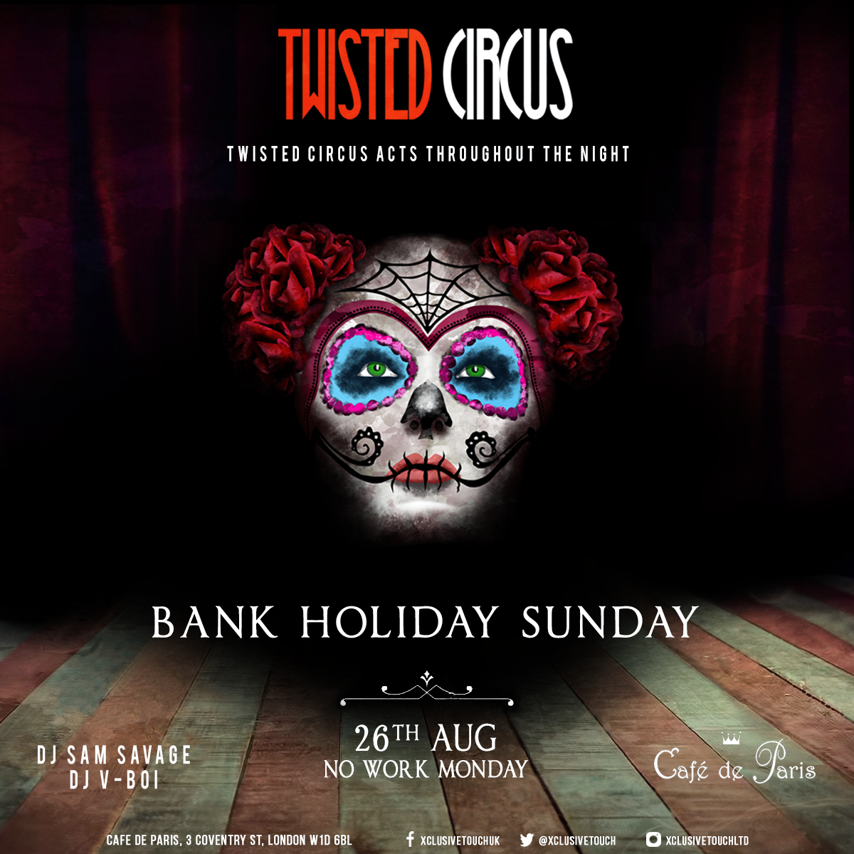 Twisted Circus Bank Holiday Special