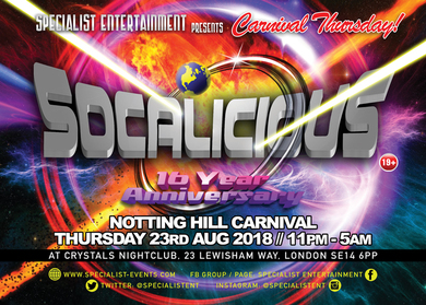 SOCALICIOUS - THE 16 YEAR ANNIVERSARY