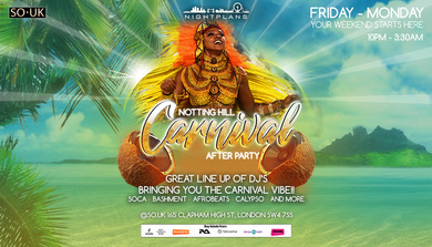 Carnival Monday Bank Holiday Special