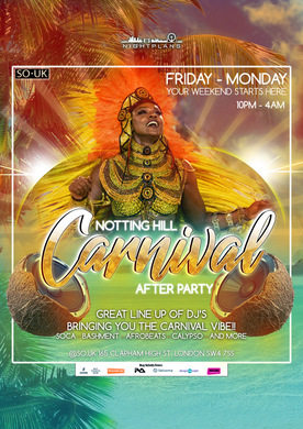 Carnival Monday Bank Holiday Special