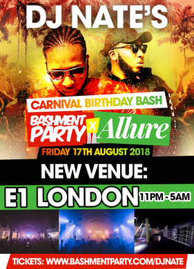 DJ NATE'S CARNIVAL BIRTHDAY BASH