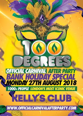 100 DEGREES - CARNIVAL AFTER PARTY
