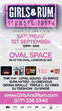 Girls And Rum - Slumber Party