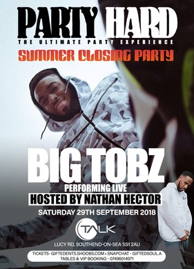 Party hard Summer closing party Ft BigTobz