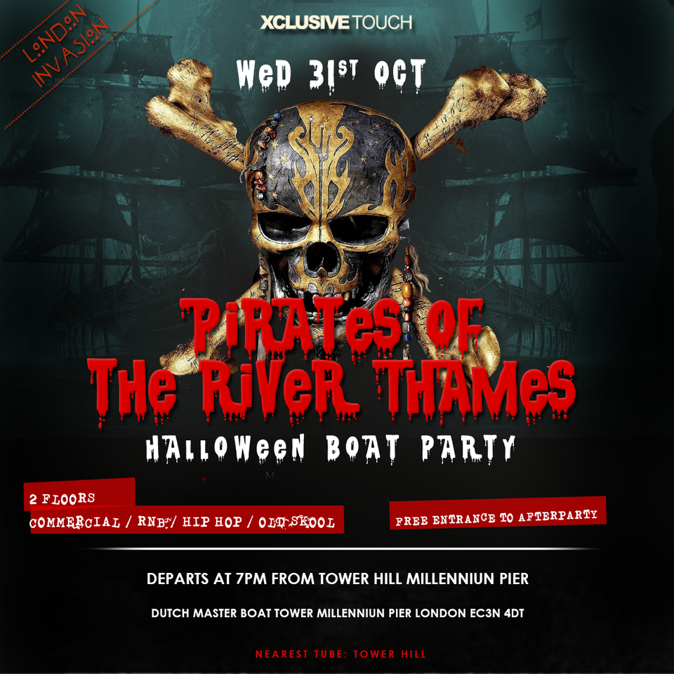 Pirates of The River Thames Boat Party