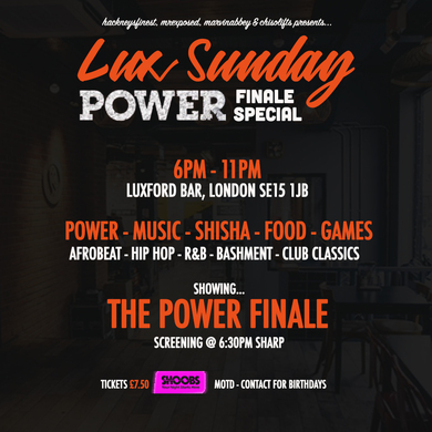 Lux Sundays POWER SPECIAL 9th September 2018