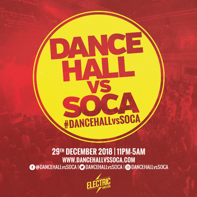 Dancehall vs Soca - PAY ON DOOR