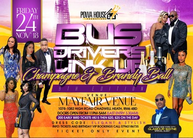 Bus Drivers Link Up Champagne and Brandy Ball