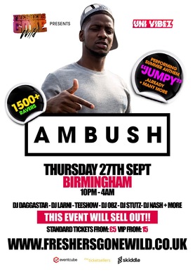 AMBUSH - LIVE IN BIRMINGHAM