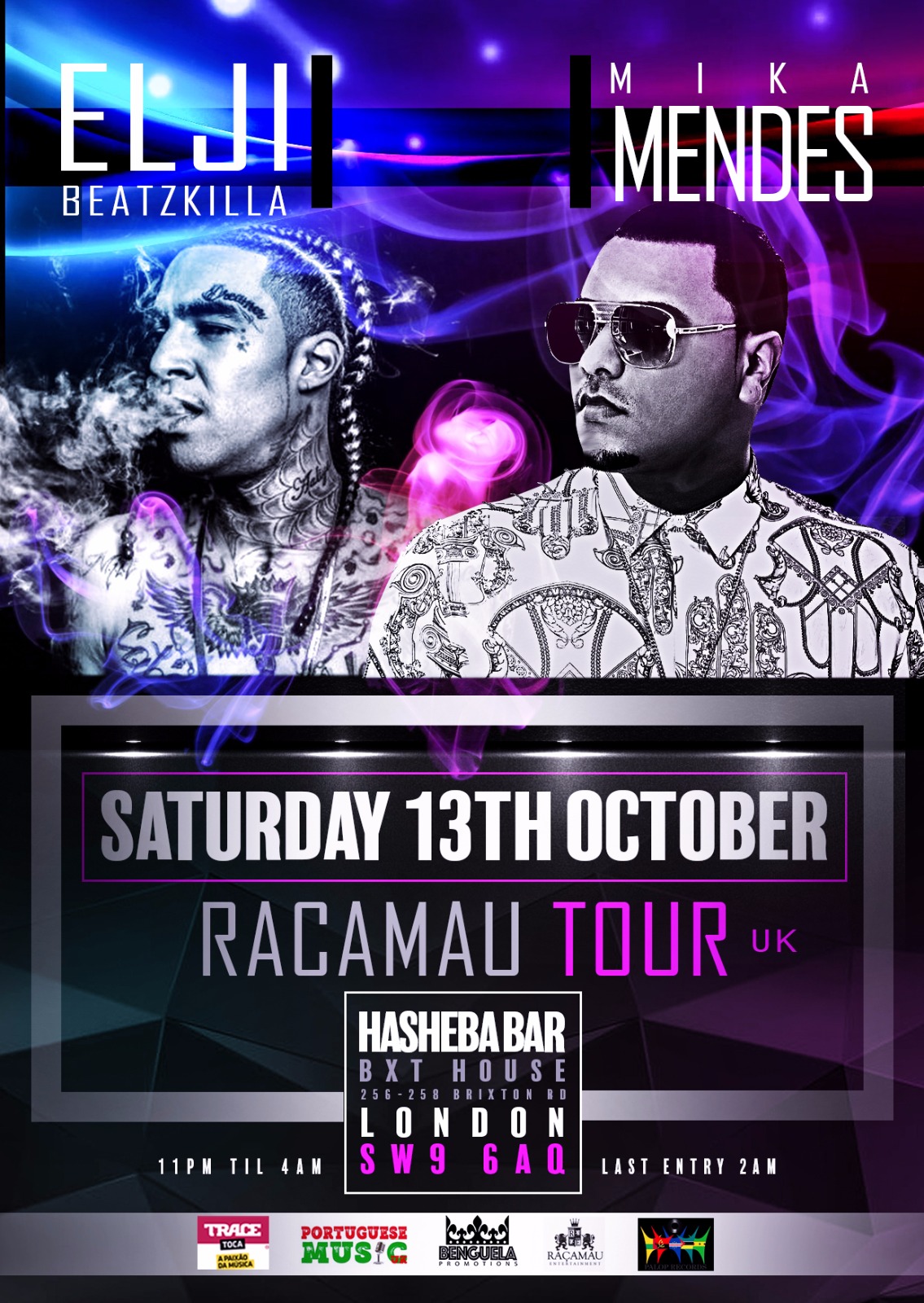 MIKA MENDES & ELJI BEATZKILLA TOUR UK