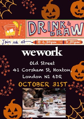 Halloween Drink & Draw