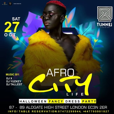 Afro City Life ‘Halloween Fancy Dress Party’