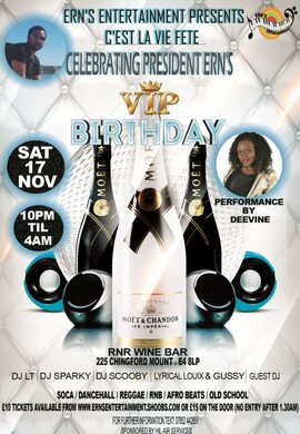 President ERN's VIP Birthday