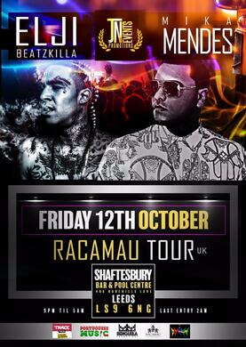 KIZOMBA  TOUR MIKA MENDES & ELJI BEATZKILLA