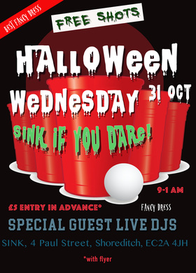 Spooky 'Sink or Drink' - Halloween Special