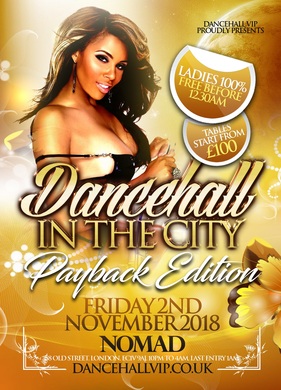 DANCEHALL IN THE CITY - Payback Edition